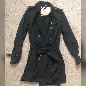 Burberry brit trench coat